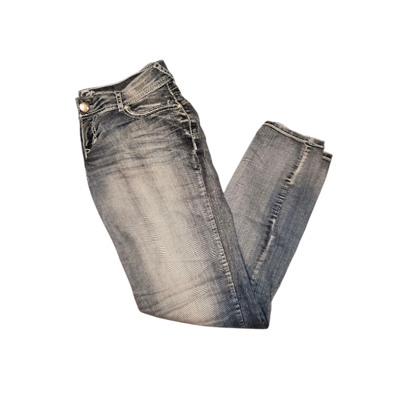 Women's (Juniors) Vanilla Star Jeans Size 9 Blue Denim - Picture 4 of 10